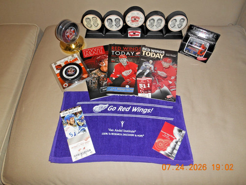 Detroit red wings lot - red, wings-lot
