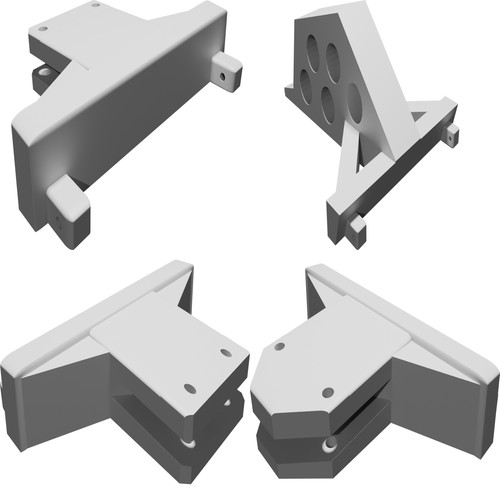 Kit supporti carrozzeria short - kit,