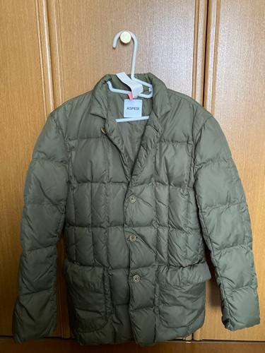 Piumino aspesi verde oliva - piumino,