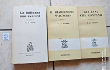 LOTTO 3 LIBRI A. J. CRONIN