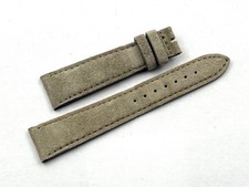 Handcrafted Light Grey Suede