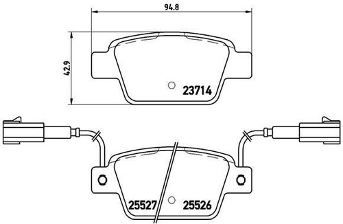 Brembo 135 kit - 23,