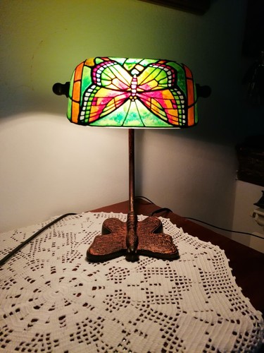 Lampada stile tiffany banker - stile,