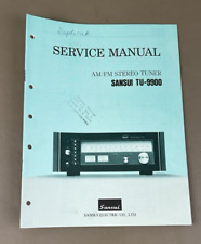 Sansui TU-9900 Sintonizzatore Stereo Am/Fm Manuale di Servizio D-437