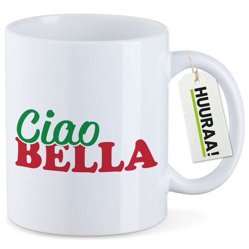 Tazzina caffè ciao bella - ciao,
