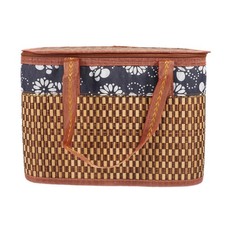  Cesto da regalo per imballaggio regalo coperta Panket di bambù portatile