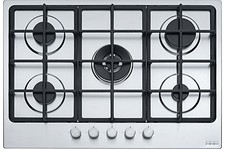 Franke Piano Cottura 5 Fuochi a Gas 73 cm Acciaio Inox Smart FHSM 755 4G DC XS C