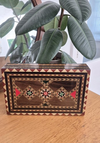 Vintage marquetry cigar - vintage,