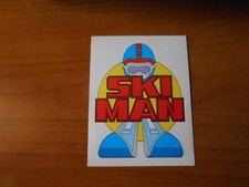 figurina panini's stickers-SKI MAN