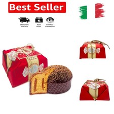 Chiostro di Saronno Panettone Artigianale all'Amaretto 750 g, Lenta Lievitazi...