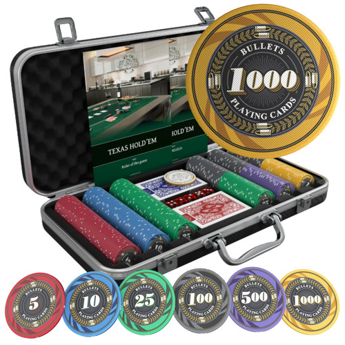 Valigetta poker con 300 - da,