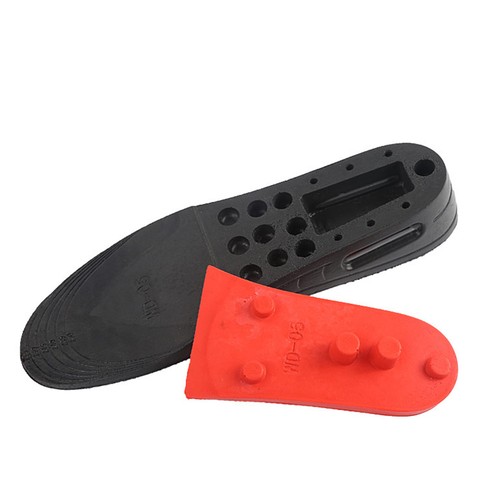 Coppia solette tallone rialzo