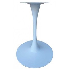 BASE GAMBA PER TAVOLO TULIPANO IN METALLO BIANCO O NERO BAR RISTORANTE CASA