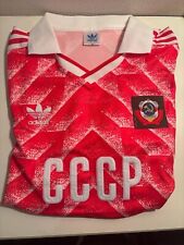 URss CCCP UNIONE SOVIETICA RETRO VINTAGE  FOOTBALL SHIRT JERSEY HOME SIZE M