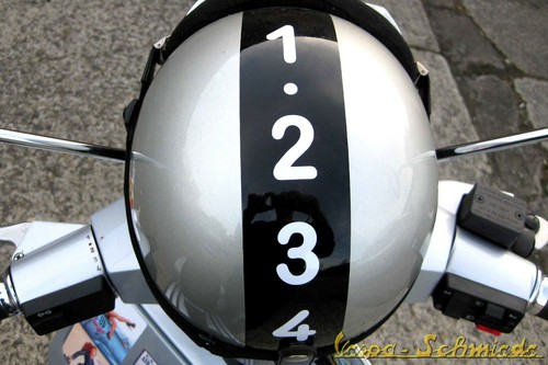 Adesivo vespa casco cambio - vespa,