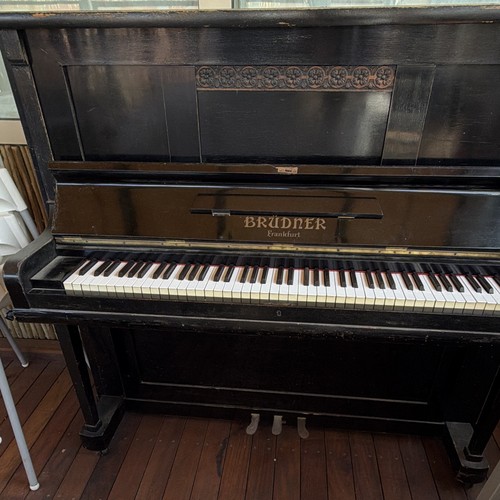Brüdner pianoforte verticale - pianoforte,