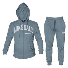 Tuta Uomo LONSDALE Cotone Primavera Full Zip - 2 Modelli
