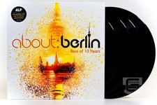 4 LP: Various - About Berlin - Best Of 10 Years, NEU & OVP