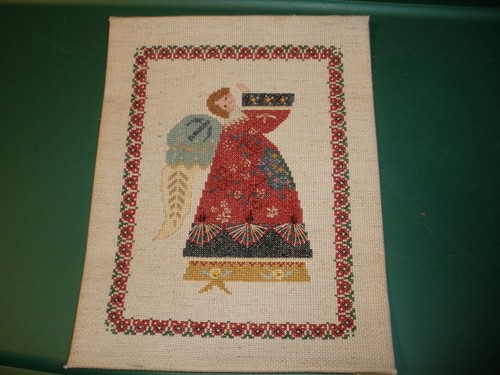 Punto croce vintage - , rifinito