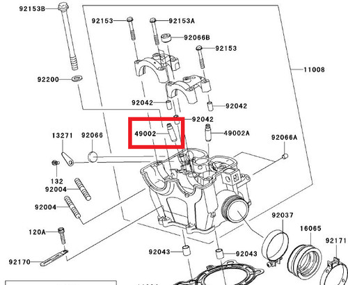 Kawasaki kxf 250 dal 2004 - kxf,
