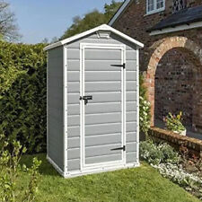 Casetta Keter da giardino in resina grigia Casette in polipropilene per attrezzi