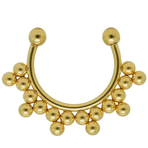 Finto piercing anello per - finto,