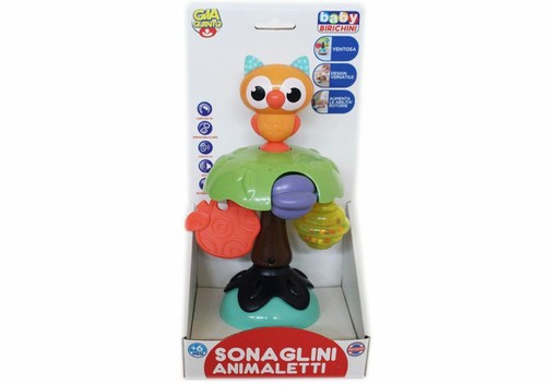 Sonaglino animaletti gufo - sonaglino,