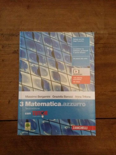 Matematica azzurro - matematica, 3