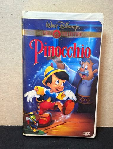 Walt disney pinocchio - walt, vhs