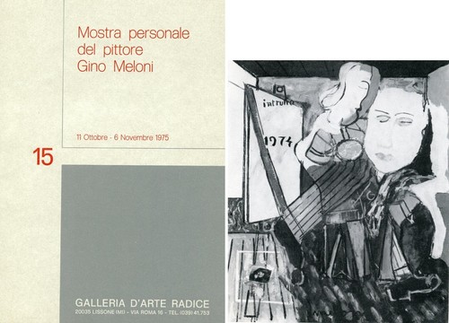Meloni gino mostra - meloni, personale