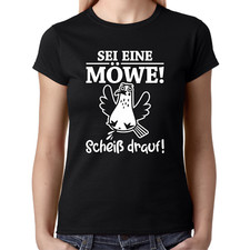 Sii Uno Gabbiano Scopare Drauf Party Detto Comedy Divertimento Divertente Donna