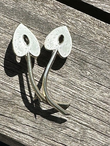 Spilla smaltata argento