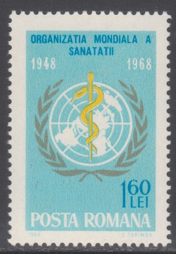 Roumanie 1968 20è anniv - 1, tp