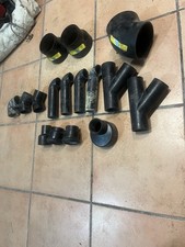 16 Pezzi Originali Nero ø 40 50 mm PE GEBERIT Stock Residuo Fogna