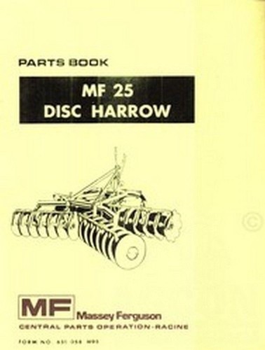Manuale ricambi erpice disco - ricambi,