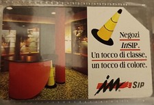 Scheda telefonica Sip del 1995 "Insip" rara