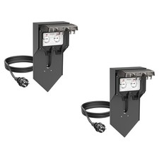 2x presa da giardino a colonna