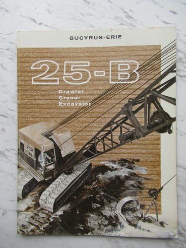 Brochure escavatore gru