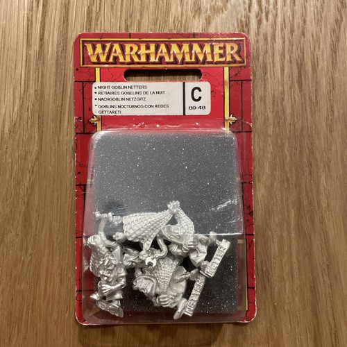Warhammer night goblin netters - goblin,
