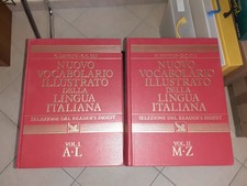 NUOVO VOCABOLARIO ILLUSTRATO DELLA LINGUA ITALIANA DEVOTO OLI READER'S DIGEST
