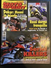 Moto Sprint 4 2001 Meoni Vince a Dakar Suzuki GSX-R 600, 750 1000 Inserto Joe B.