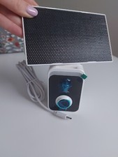 Telecamera wifi esterno pannello solare bianca  visione colori / notturna, audio