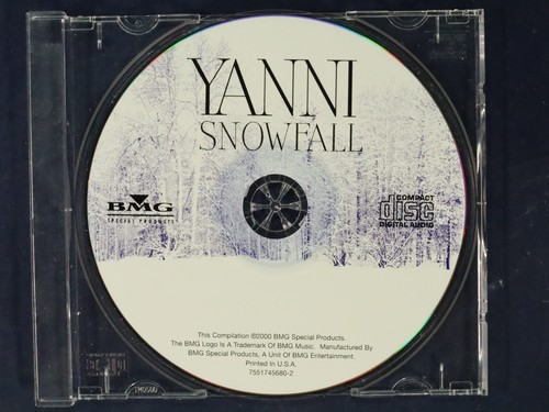 Snowfall yanni cd disc - yanni,