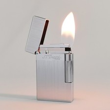 Dual Flame Brushed Lighter