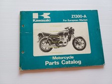 Kawasaki Z 1300 A4-A5 1982 catalogo ricambi originale spare parts catalogue