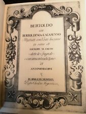 BERTOLDO BERTOLDINO E CACASENNO - Ill. G.M. Crespi - ARGENTIERI 1929