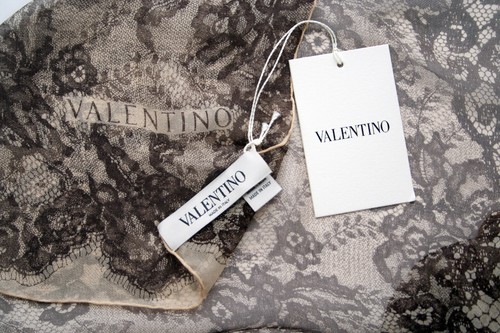 Valentino étole 100 soie - étole,