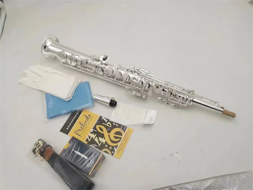 Sassofono soprano argento - soprano,