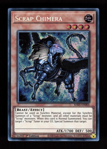 Scrap chimera secret - yu-gi-oh,