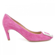 ROGER VIVIER decolte donna taglia 38 rosa scamosciato